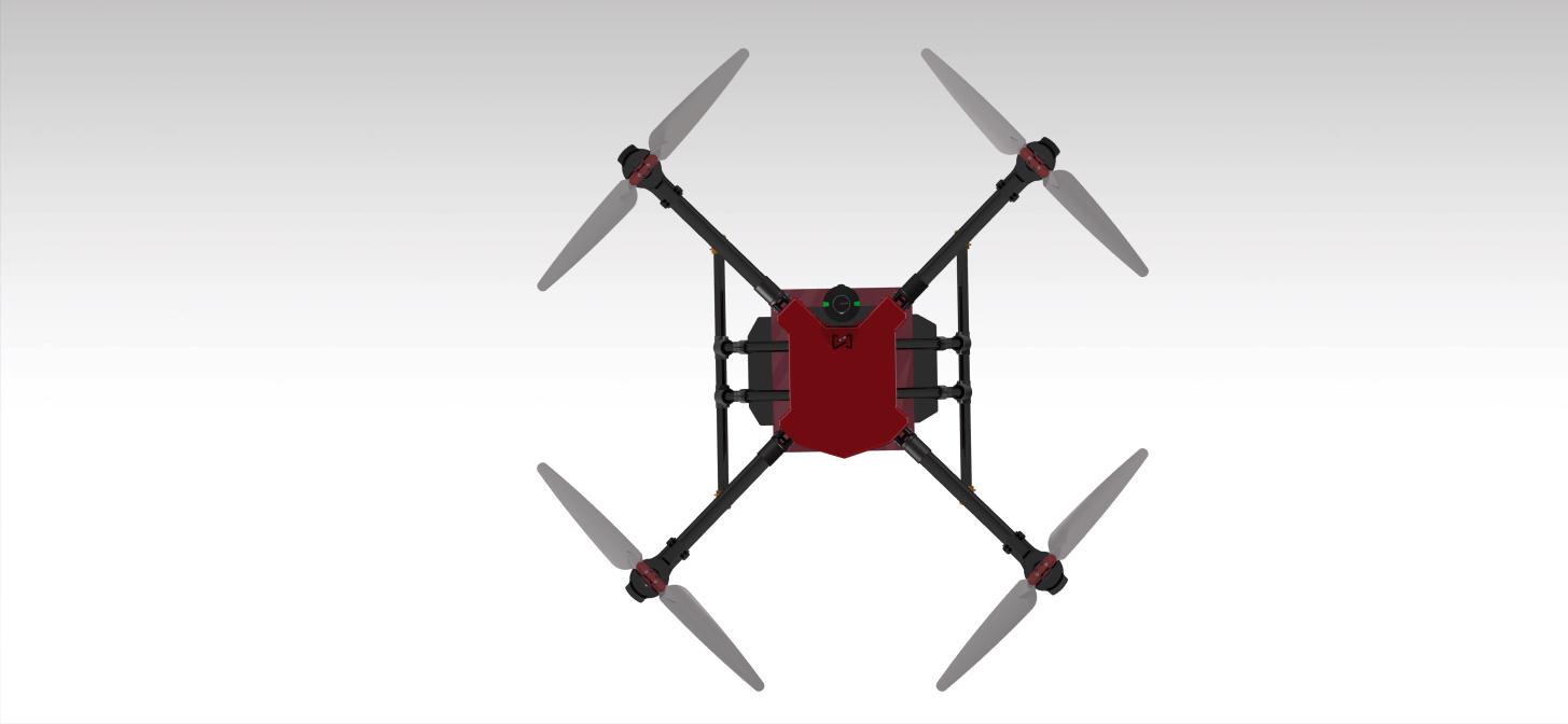 Agribot Aerial Frame Top Architecture