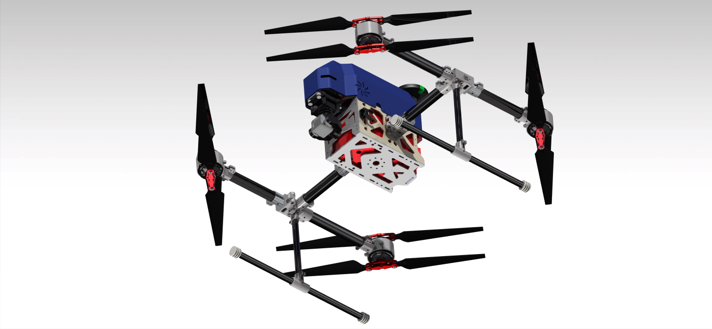 Ultra X8 Heavy Lift Multicopter Chassis